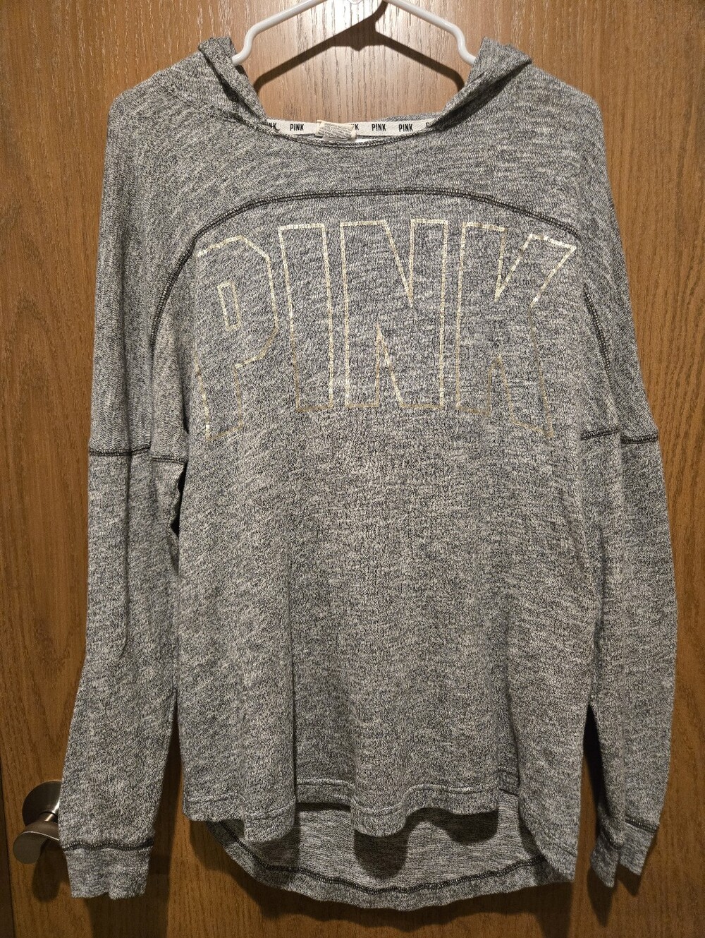 PINK Long Sleeve With Cut-out Back